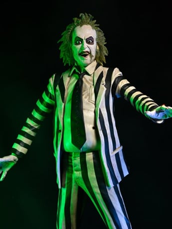 Beetlejuice (1988) Striped Suit Beetlejuice 1/4 Scale Figure Gallery Image 2