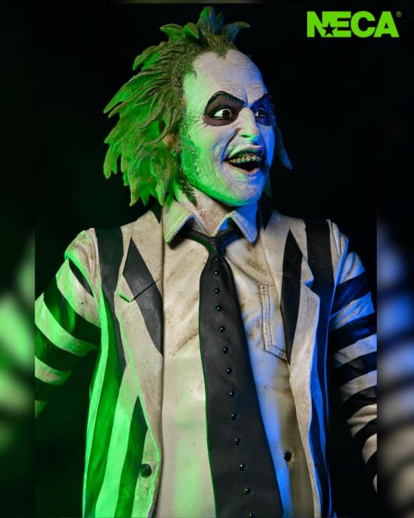 Beetlejuice (1988) Striped Suit Beetlejuice 1/4 Scale Figure Gallery Image 6
