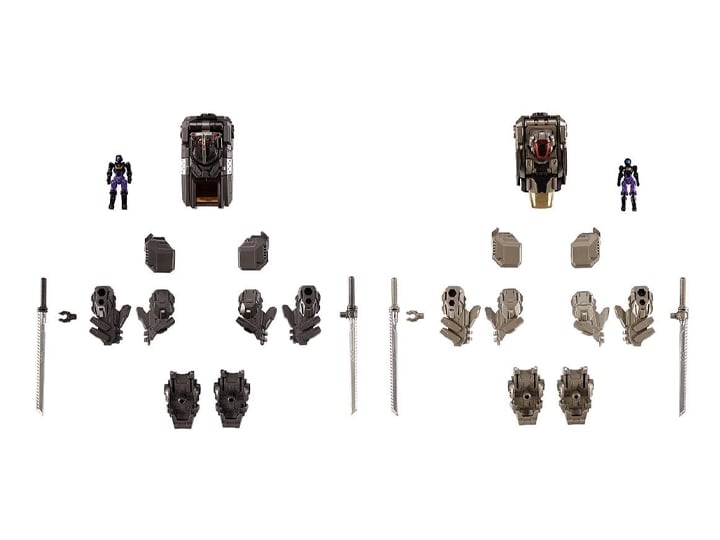 Diaclone TM-30 Tactical Mover EX Core & Armament Wave 3 Set Gallery Image 1