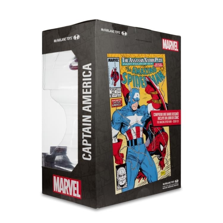 Marvel Comics Captain America (The Amazing Spider-Man #323) 1/6 Scale Figure Gallery Image 12