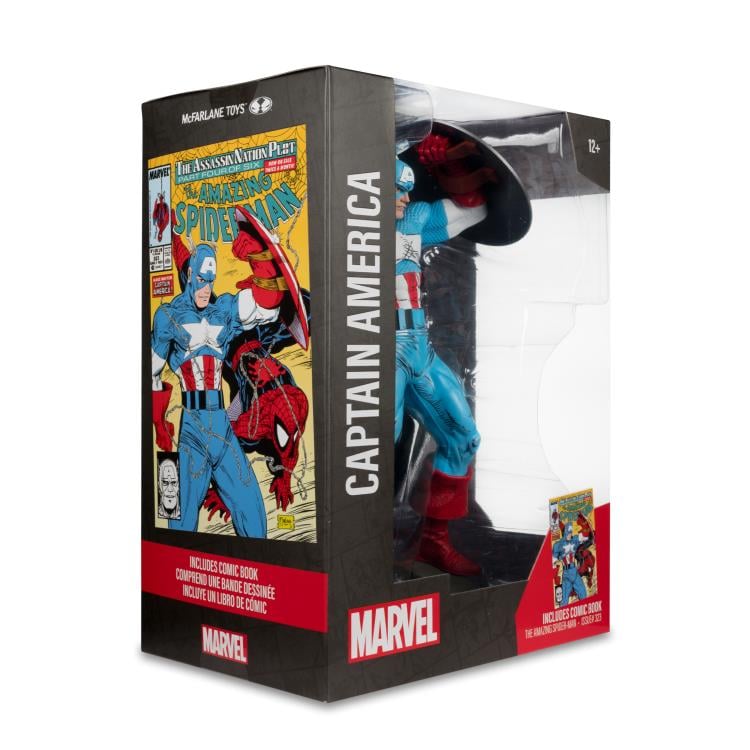 Marvel Comics Captain America (The Amazing Spider-Man #323) 1/6 Scale Figure Gallery Image 11