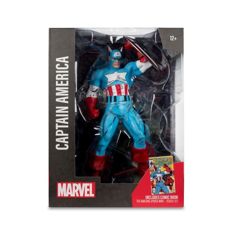 Marvel Comics Captain America (The Amazing Spider-Man #323) 1/6 Scale Figure Gallery Image 10