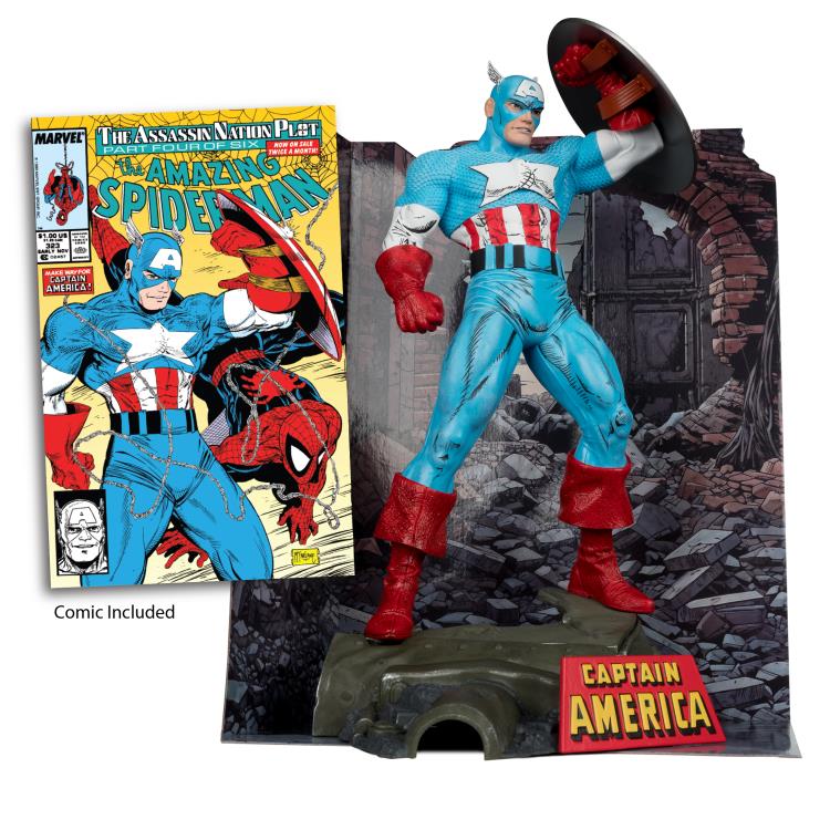 Marvel Comics Captain America (The Amazing Spider-Man #323) 1/6