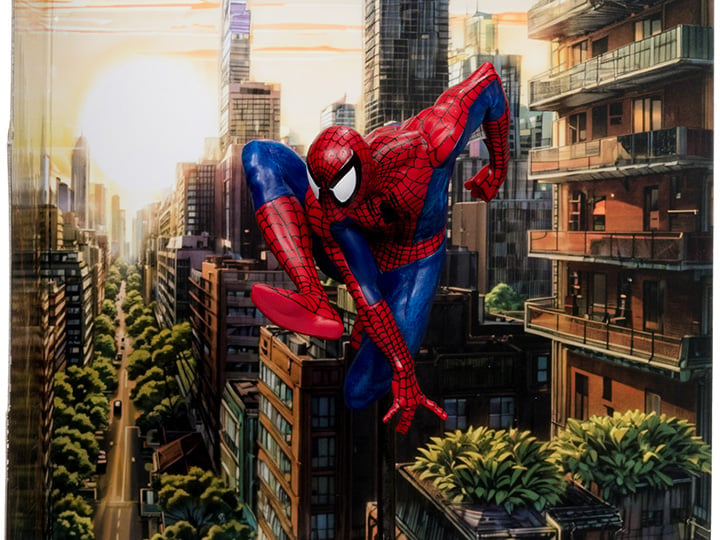 Marvel Comics Spider-Man (Spider-Man #6) 1/10 Scale Figure Gallery Image 1