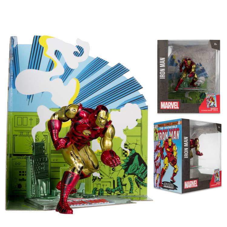 Marvel Comics Iron Man (The Invincible Iron Man #126) 1/10 Scale Figure Gallery Image 7