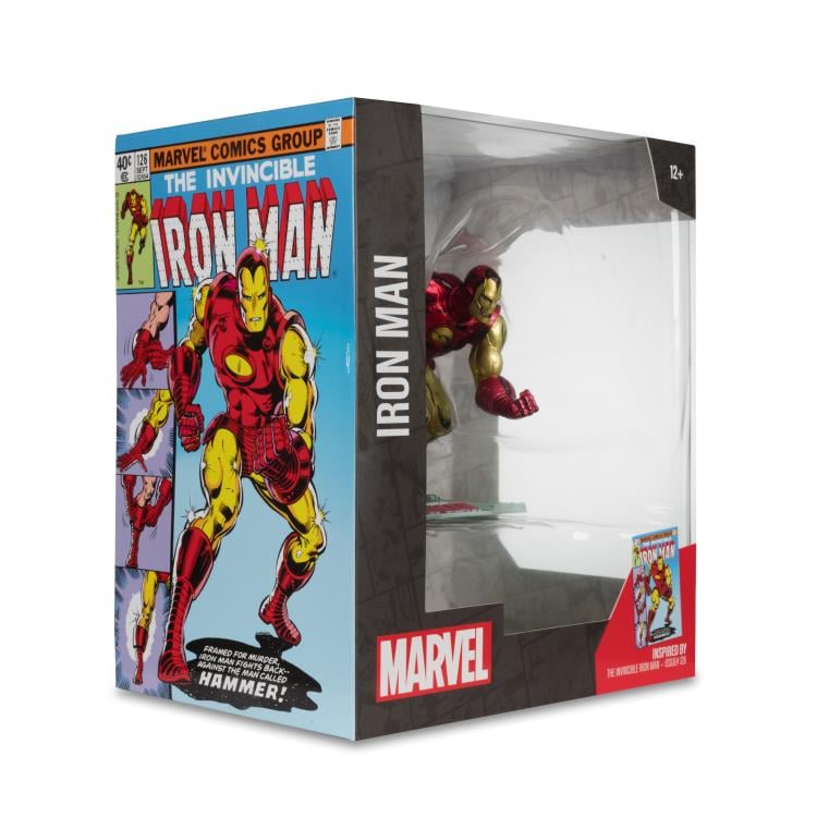 Marvel Comics Iron Man (The Invincible Iron Man #126) 1/10 Scale Figure Gallery Image 9
