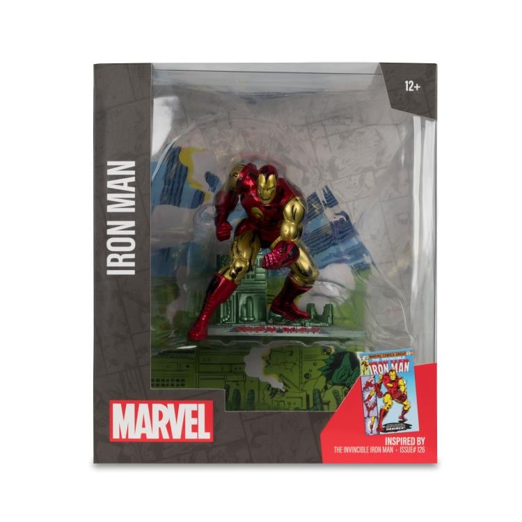 Marvel Comics Iron Man (The Invincible Iron Man #126) 1/10 Scale Figure Gallery Image 8