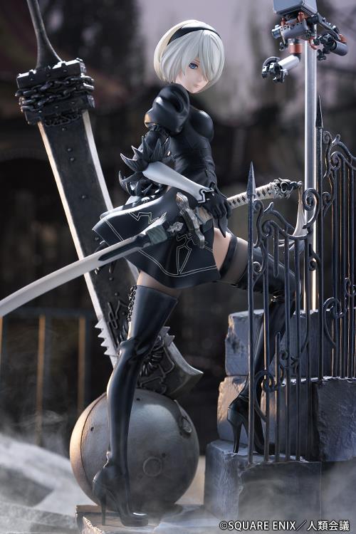 NieR: Automata Ver1.1a 2B (YoRHa No.2 Type B -Search-) 1/7 Scale Figure Gallery Image 6