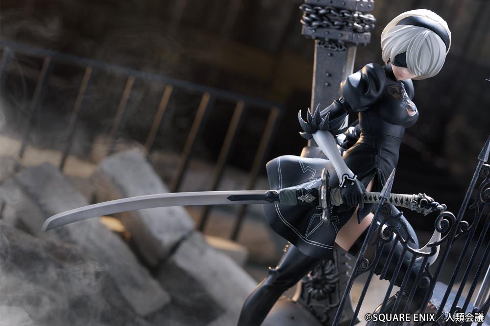 NieR: Automata Ver1.1a 2B (YoRHa No.2 Type B -Search-) 1/7 Scale Figure Gallery Image 5