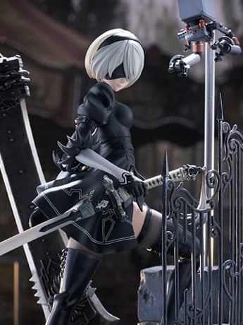 NieR: Automata Ver1.1a 2B (YoRHa No.2 Type B -Search-) 1/7 Scale Figure Gallery Image 2