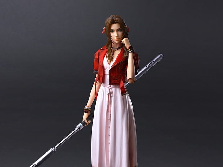 Final Fantasy VII Rebirth Play Arts Kai Aerith Gainsborough Action Figure Gallery Image 1