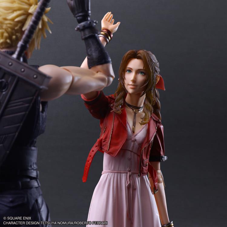 Final Fantasy VII Rebirth Play Arts Kai Aerith Gainsborough Action Figure Gallery Image 9