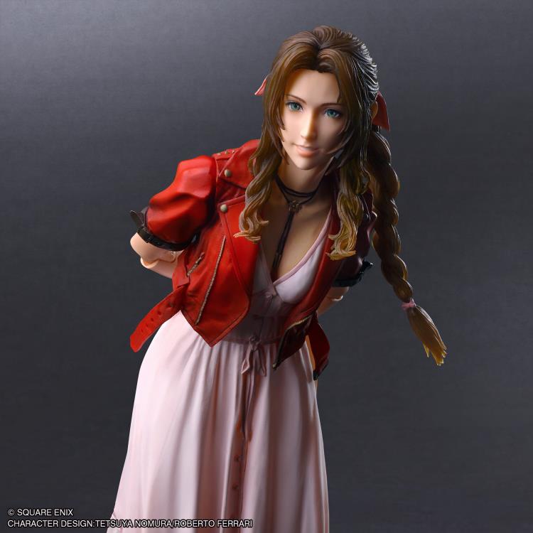 Final Fantasy VII Rebirth Play Arts Kai Aerith Gainsborough Action Figure Gallery Image 5