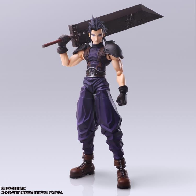 Final Fantasy VII Bring Arts Zack Fair Action Figure Gallery Image 3