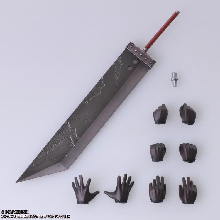 Final Fantasy VII Bring Arts Zack Fair Action Figure Gallery Image 9