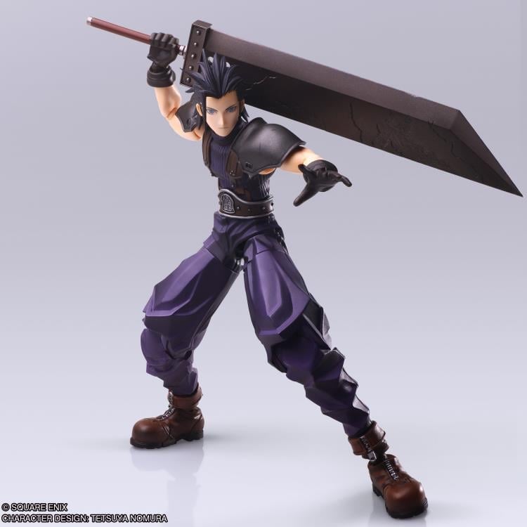 Final Fantasy VII Bring Arts Zack Fair Action Figure Gallery Image 7
