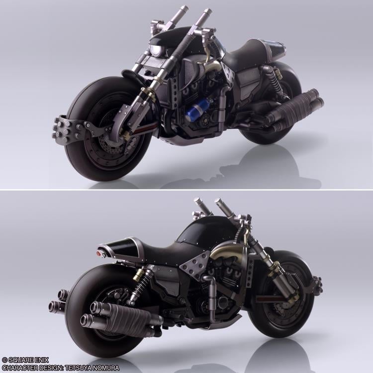 Final Fantasy VII Bring Arts Cloud Strife & Hardy-Daytona Action Figure Set Gallery Image 6