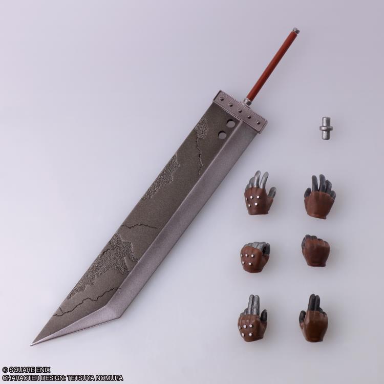 Final Fantasy VII Bring Arts Cloud Strife & Hardy-Daytona Action Figure Set Gallery Image 8