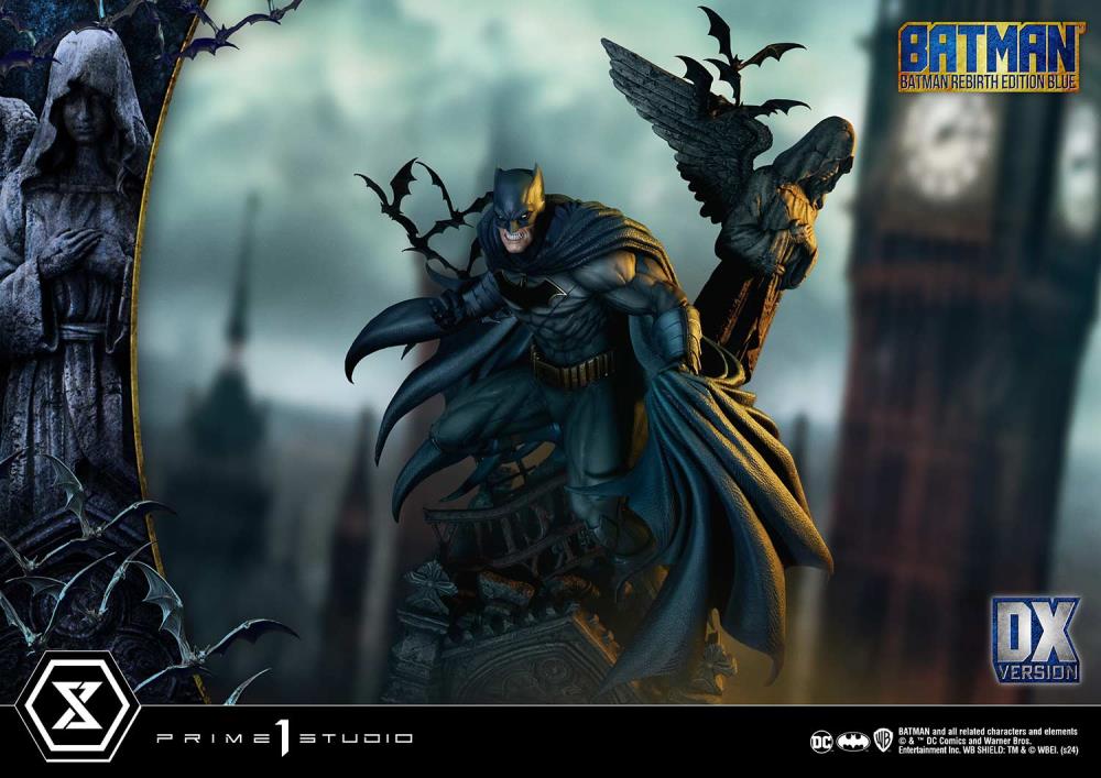 DC Rebirth Ultimate Premium Masterline Batman (Blue Ver.) Deluxe 1/4 Scale Limited Edition Statue (With Bonus) Gallery Image 67