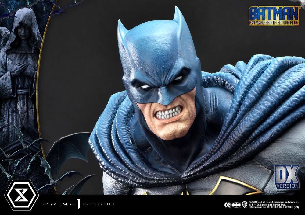 DC Rebirth Ultimate Premium Masterline Batman (Blue Ver.) Deluxe 1/4 Scale Limited Edition Statue (With Bonus) Gallery Image 31