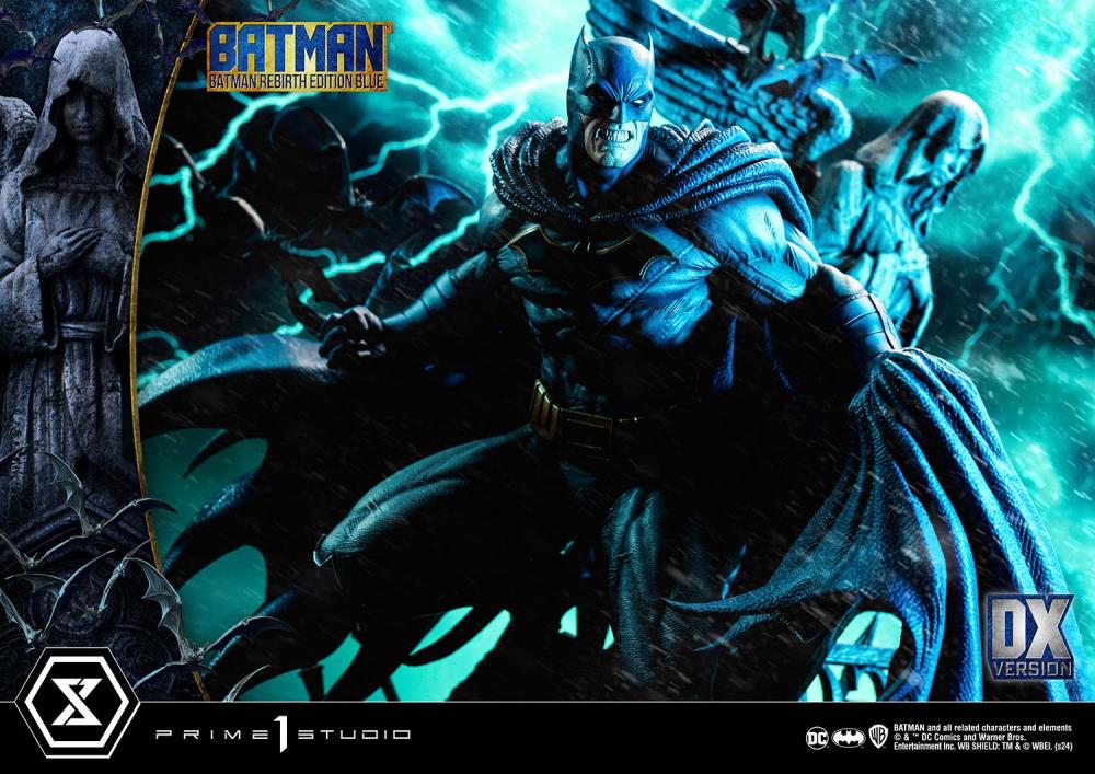 DC Rebirth Ultimate Premium Masterline Batman (Blue Ver.) Deluxe 1/4 Scale Limited Edition Statue (With Bonus) Gallery Image 101
