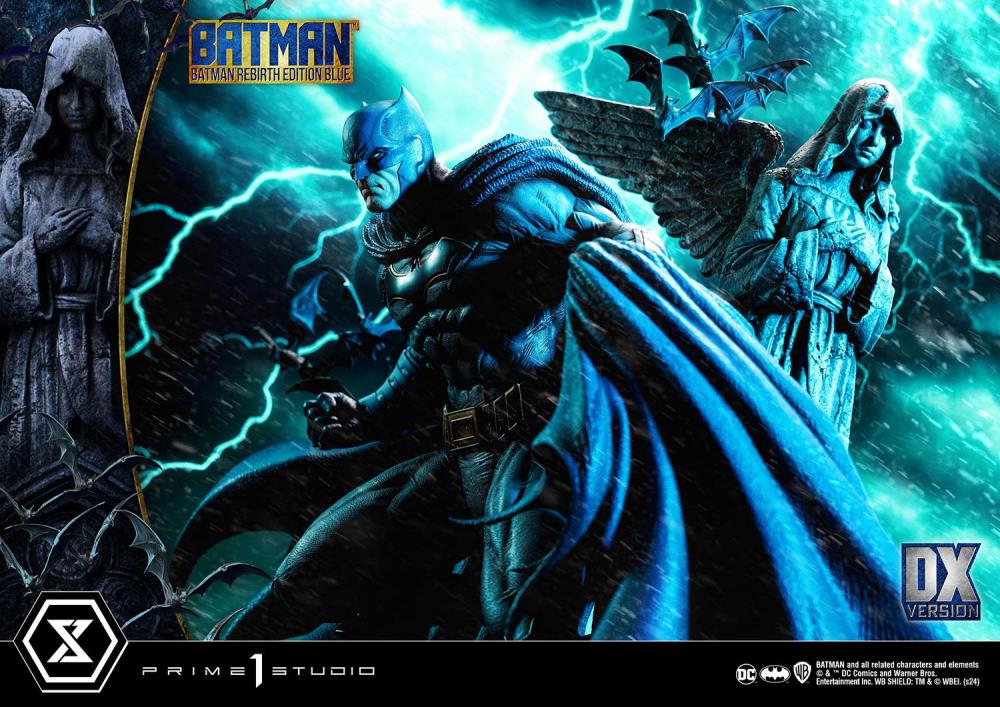 DC Rebirth Ultimate Premium Masterline Batman (Blue Ver.) Deluxe 1/4 Scale Limited Edition Statue (With Bonus) Gallery Image 95