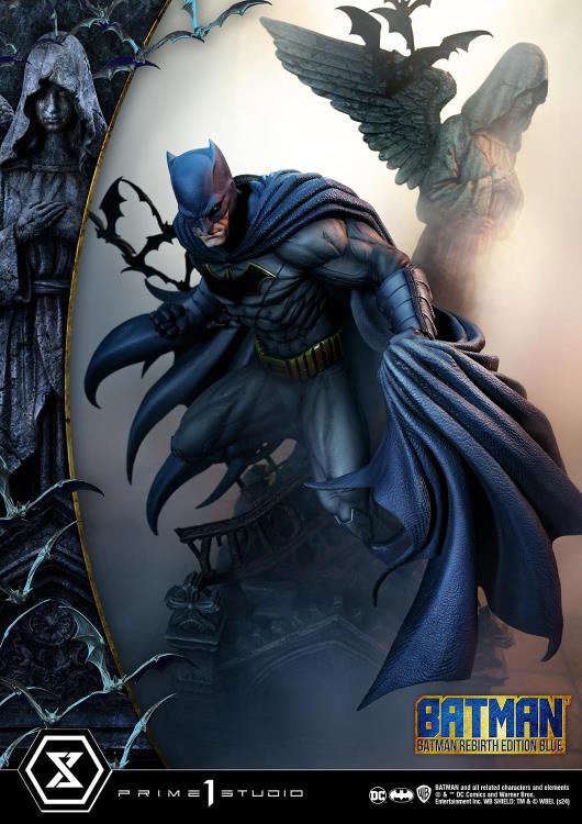 DC Rebirth Ultimate Premium Masterline Batman (Blue Ver.) Deluxe 1/4 Scale Limited Edition Statue (With Bonus) Gallery Image 78