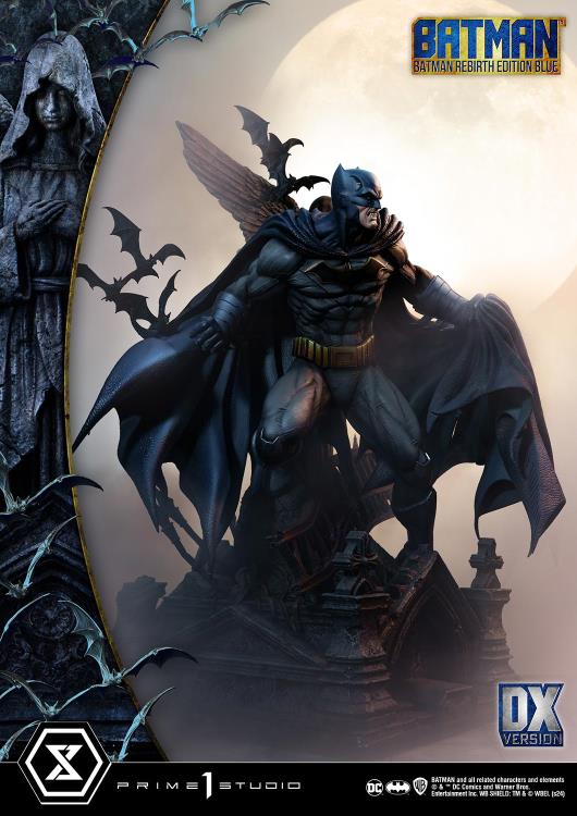 DC Rebirth Ultimate Premium Masterline Batman (Blue Ver.) Deluxe 1/4 Scale Limited Edition Statue (With Bonus) Gallery Image 76