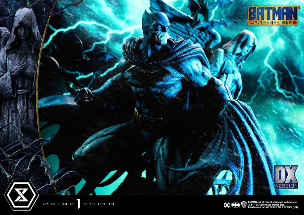 DC Rebirth Ultimate Premium Masterline Batman (Blue Ver.) Deluxe 1/4 Scale Limited Edition Statue (With Bonus) Gallery Image 98