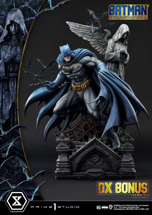 DC Rebirth Ultimate Premium Masterline Batman (Blue Ver.) Deluxe 1/4 Scale Limited Edition Statue (With Bonus) Gallery Image 3