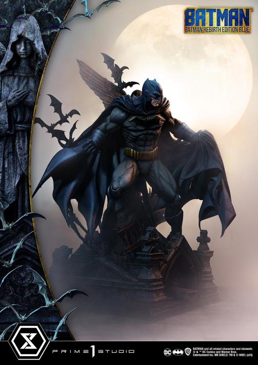 DC Rebirth Ultimate Premium Masterline Batman (Blue Ver.) Deluxe 1/4 Scale Limited Edition Statue (With Bonus) Gallery Image 77