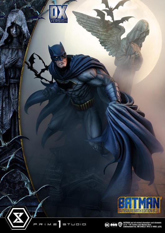 DC Rebirth Ultimate Premium Masterline Batman (Blue Ver.) Deluxe 1/4 Scale Limited Edition Statue (With Bonus) Gallery Image 75