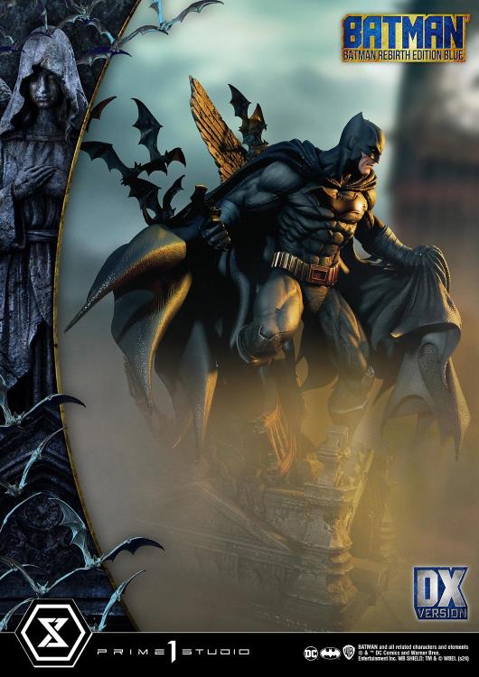 DC Rebirth Ultimate Premium Masterline Batman (Blue Ver.) Deluxe 1/4 Scale Limited Edition Statue (With Bonus) Gallery Image 49