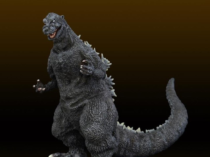 コラボレ Godzilla (1954) Middle Size Series Godzilla Soft Vinyl Garage Kit