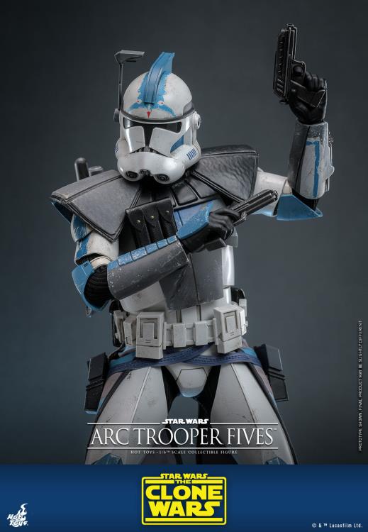 Star Wars: The Clone Wars TMS132 Arc Trooper Fives 1/6th Scale Collectible Figure Gallery Image 13