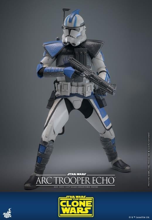 Star Wars: The Clone Wars TMS133 Arc Trooper Echo 1/6th Scale Collectible Figure Gallery Image 11
