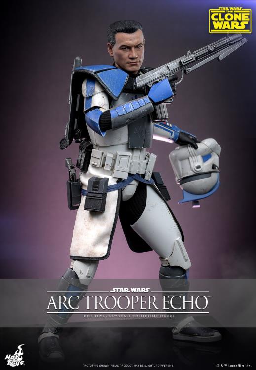 Star Wars: The Clone Wars TMS133 Arc Trooper Echo 1/6th Scale Collectible Figure Gallery Image 3