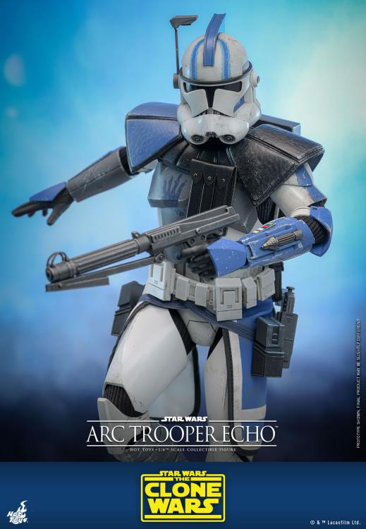 Star Wars: The Clone Wars TMS133 Arc Trooper Echo 1/6th Scale Collectible Figure Gallery Image 15