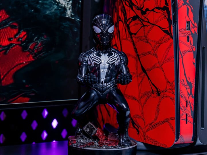 Marvel Cable Guys Symbiote Spider-Man Phone & Controller Holder Gallery Image 1