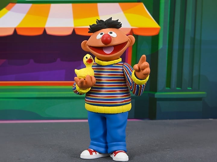 Sesame Street Toony Classics Ernie Action Figure Gallery Image 1