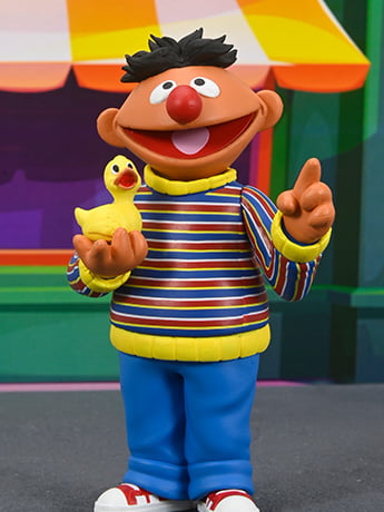 Sesame Street Toony Classics Ernie Action Figure Gallery Image 2
