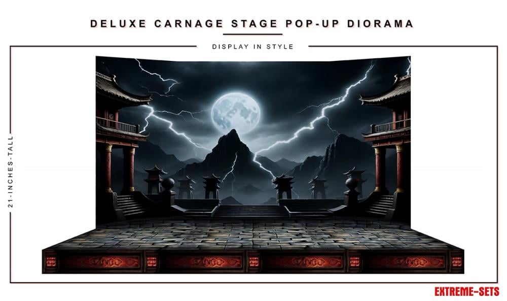 Deluxe Carnage Stage 1/12 Scale Pop-Up Diorama Gallery Image 7