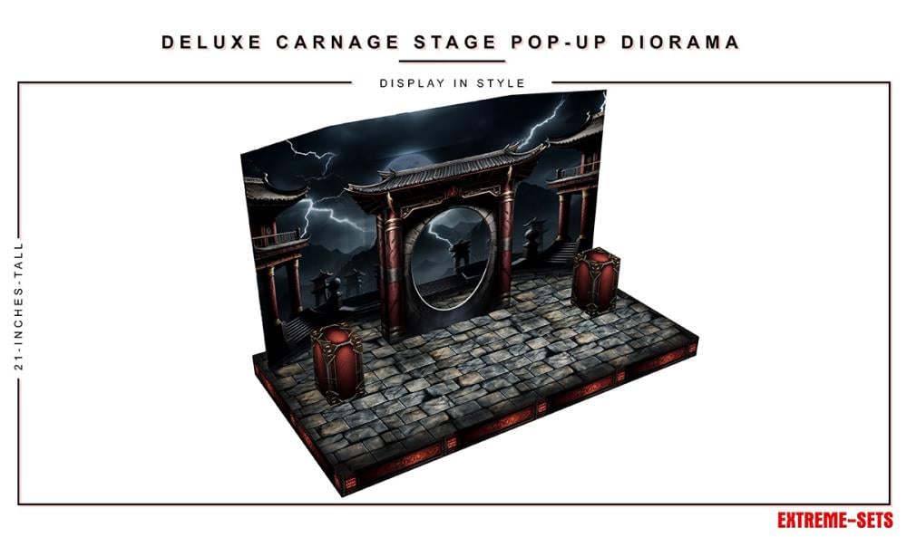 Deluxe Carnage Stage 1/12 Scale Pop-Up Diorama Gallery Image 5