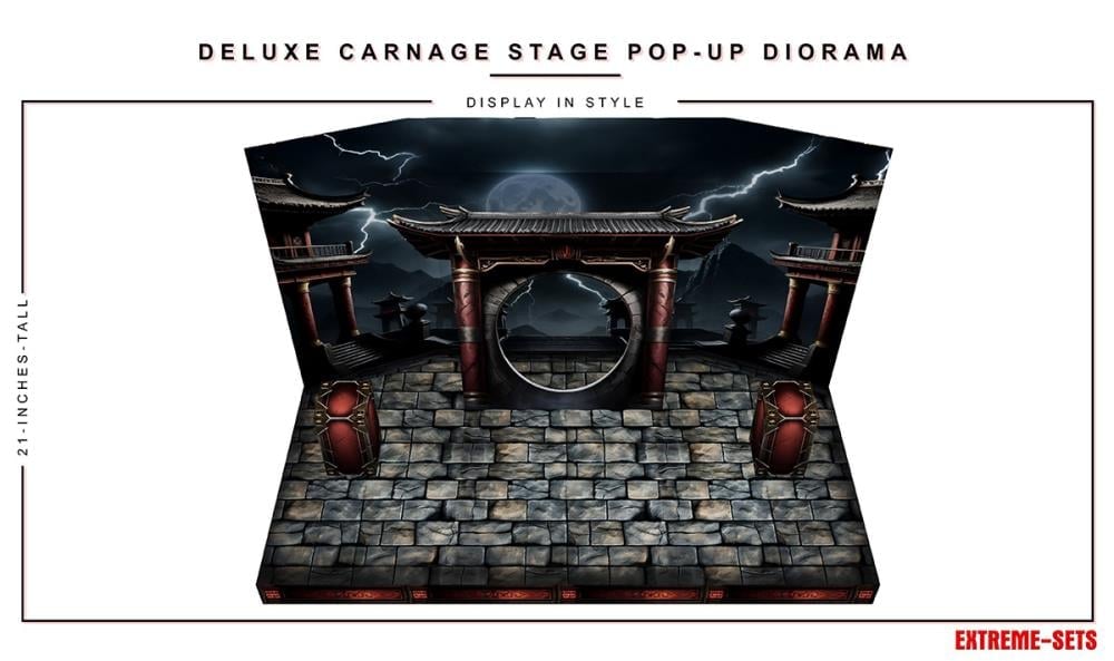 Deluxe Carnage Stage 1/12 Scale Pop-Up Diorama Gallery Image 4