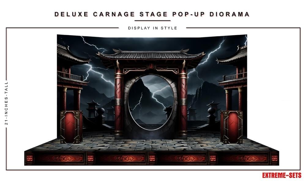 Deluxe Carnage Stage 1/12 Scale Pop-Up Diorama Gallery Image 3