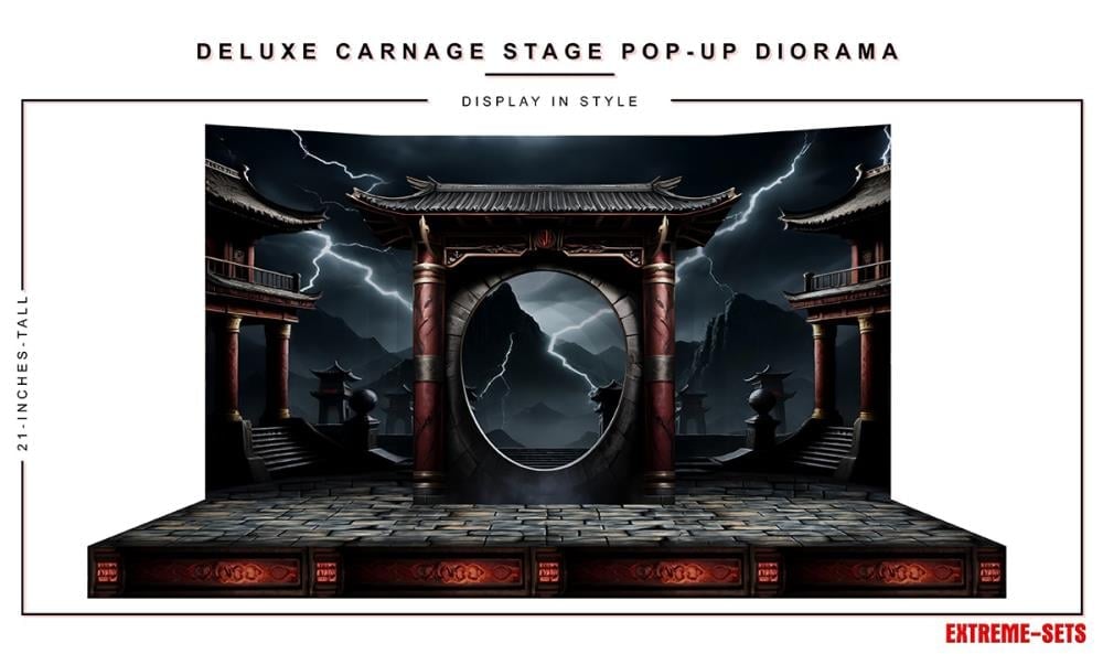 Deluxe Carnage Stage 1/12 Scale Pop-Up Diorama Gallery Image 6