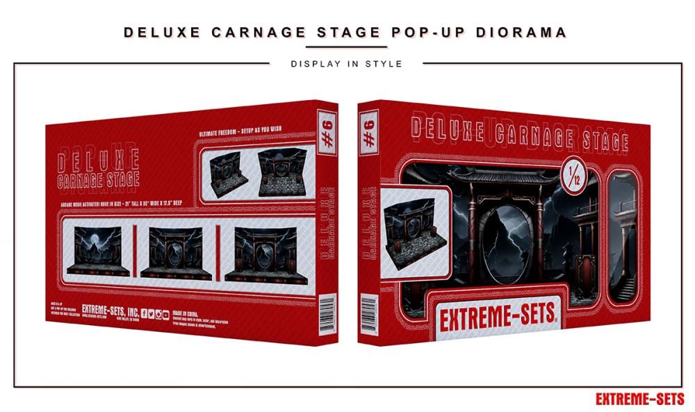 Deluxe Carnage Stage 1/12 Scale Pop-Up Diorama Gallery Image 8