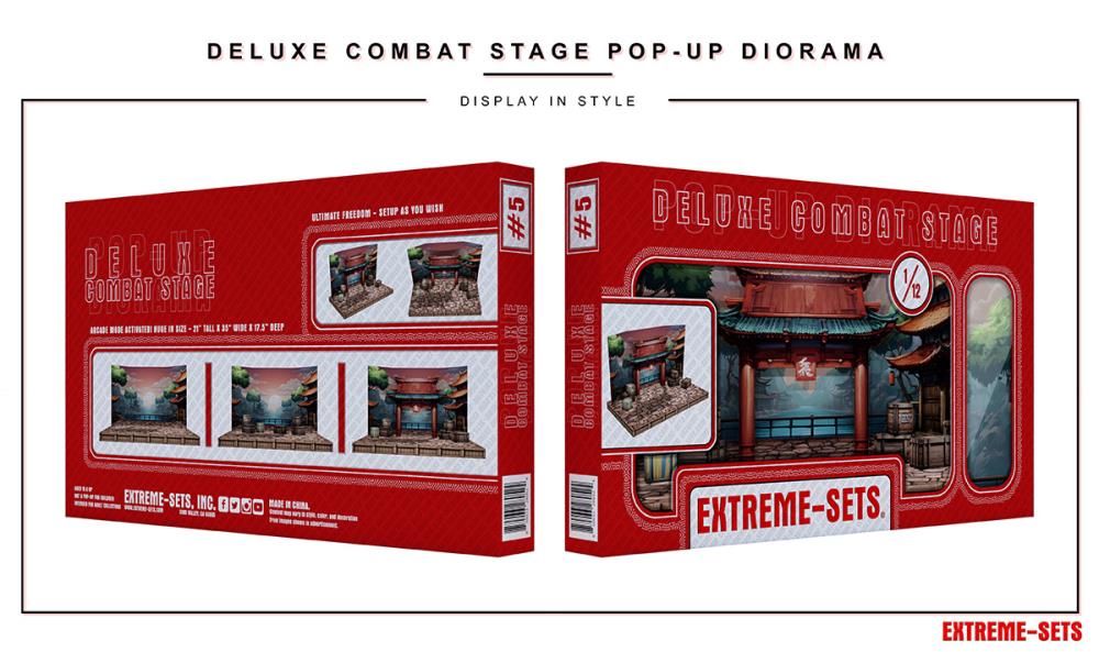 ☆ Creative Diorama Parts①　　　　　　　【特典会員限定】 Deluxe Combat Stage 1/12 Scale Pop-Up Diorama