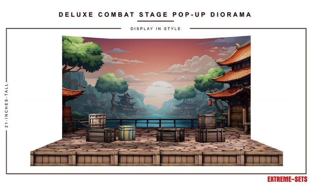 Deluxe Combat Stage 1/12 Scale Pop-Up Diorama