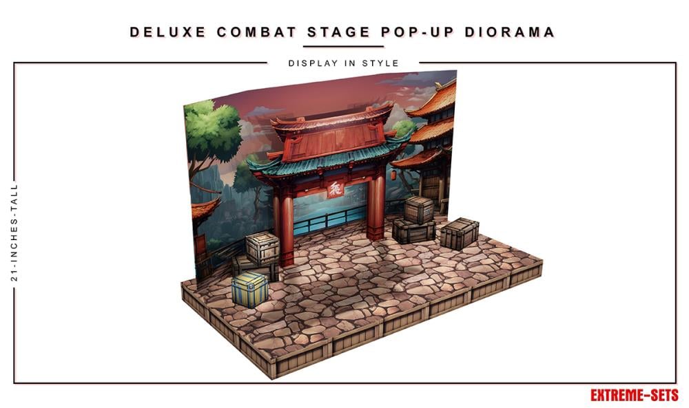 Deluxe Combat Stage 1/12 Scale Pop-Up Diorama
